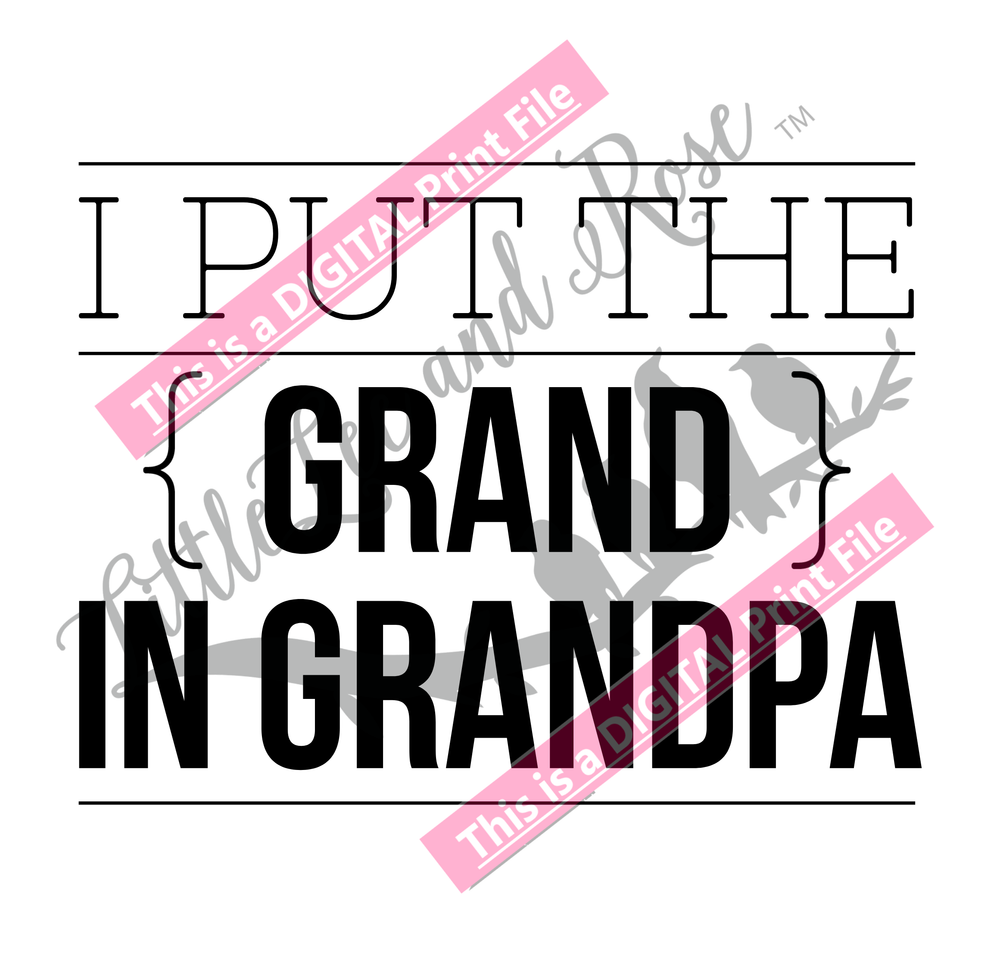 *Grandpa Digital PRINT File
