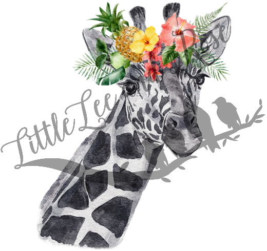 
            
                Load image into Gallery viewer, Giraffe with Headdress Clear Waterslide
            
        