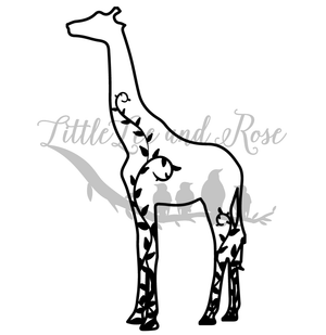 Giraffe with Ivy Clear Waterslide