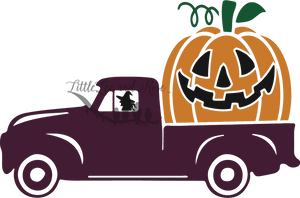 
            
                Load image into Gallery viewer, Halloween Truck Clear Waterslide
            
        