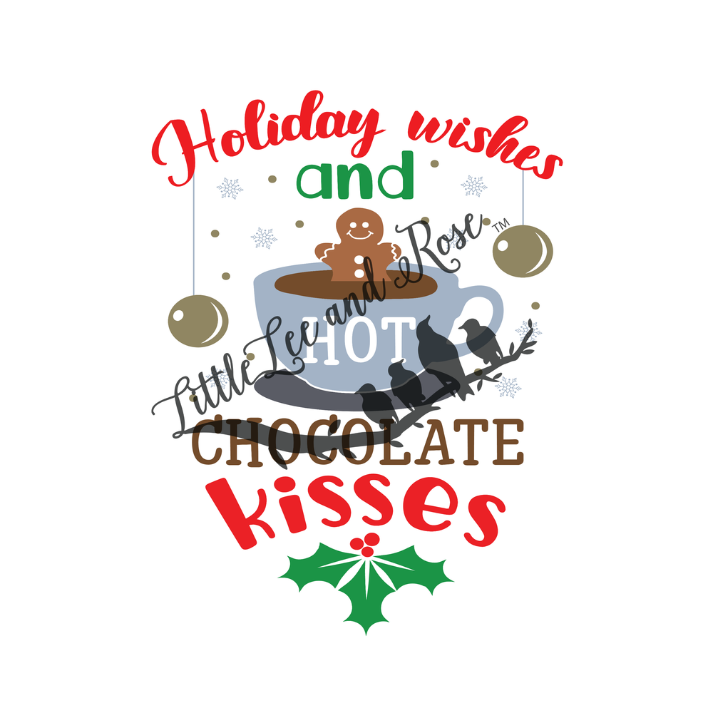 
            
                Load image into Gallery viewer, Holiday Wishes and Kisses Clear Waterslide
            
        