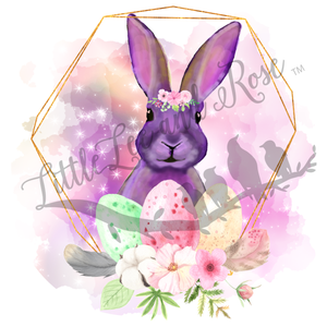 
            
                Load image into Gallery viewer, Lavender Bunny Clear Waterslide
            
        