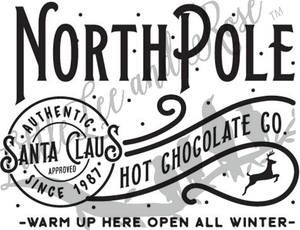 
            
                Load image into Gallery viewer, North Pole Hot Chocolate Clear Waterslide
            
        