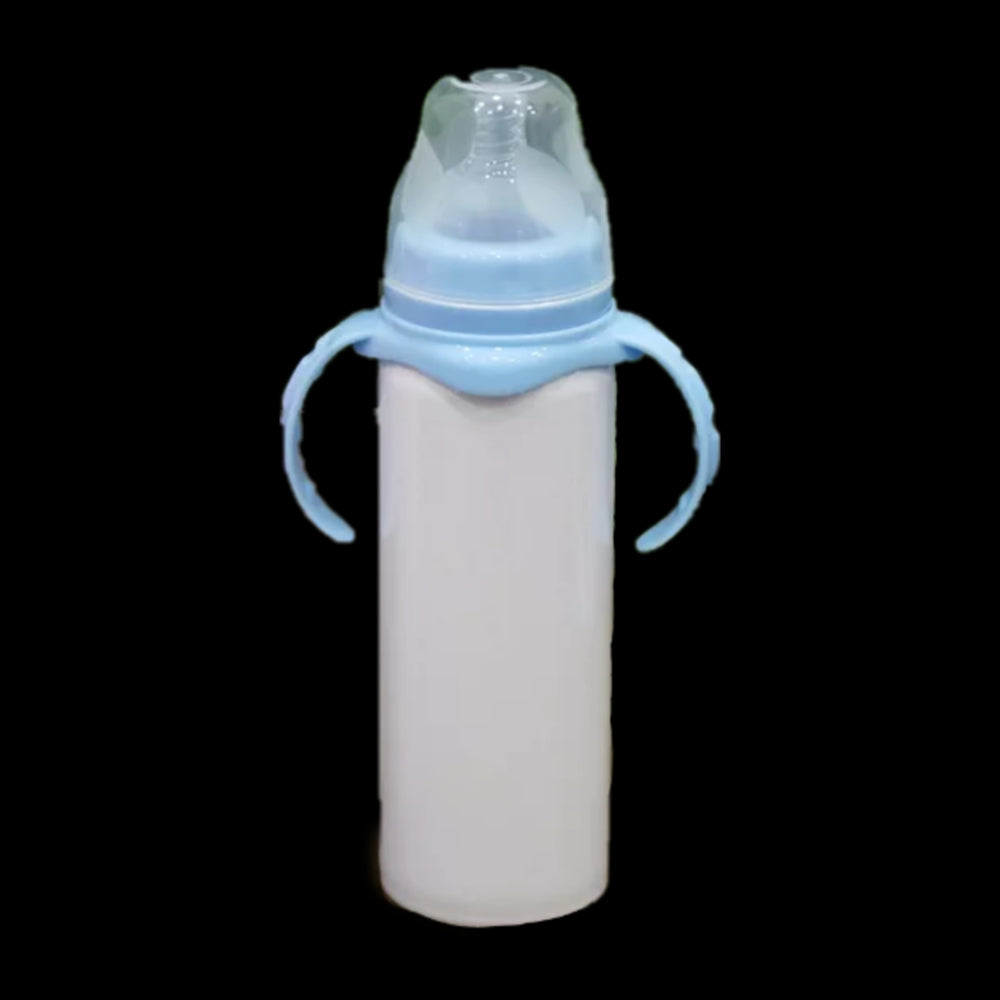 8oz Blue Baby Bottle - Sublimation