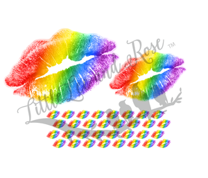 Rainbow Kiss Clear Waterslide Bundle