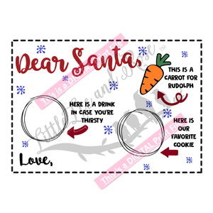 *Santa Tray Digital PRINT File