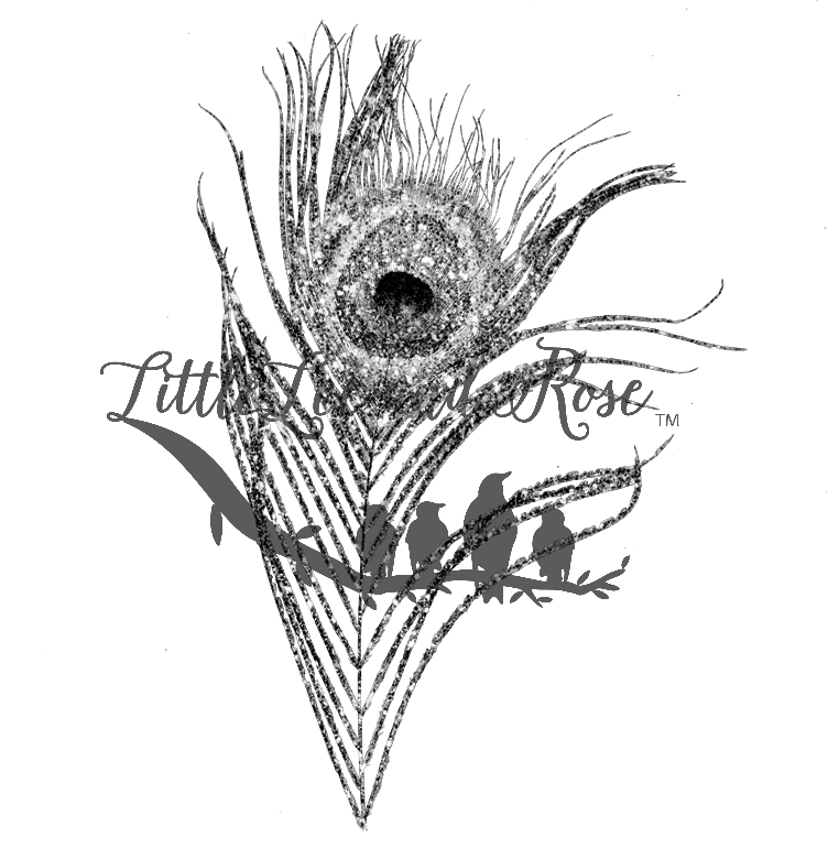 
            
                Load image into Gallery viewer, Silver Peacock Feather clear waterslide
            
        