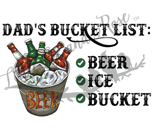 Dad's Bucket List Clear Waterslide