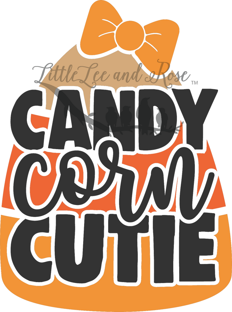 Candy Corn Cutie Clear Waterslide
