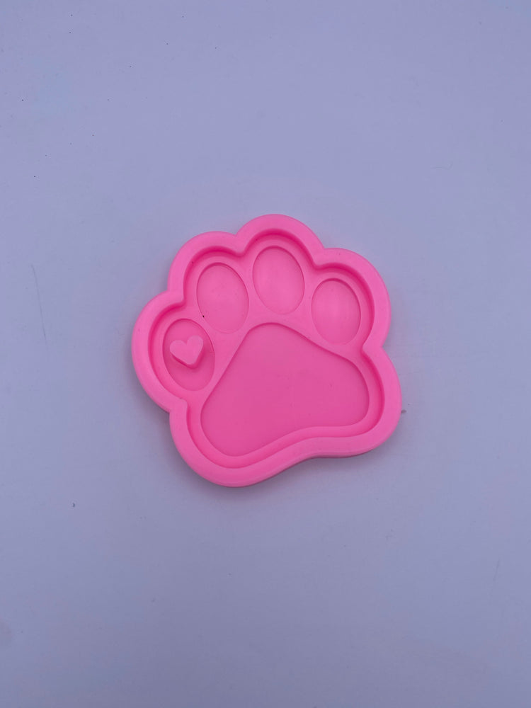 Paw Print Silicone Mold
