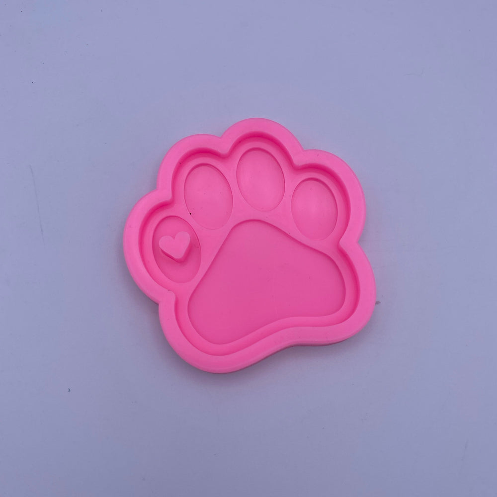 
            
                Load image into Gallery viewer, Paw Print Silicone Mold
            
        