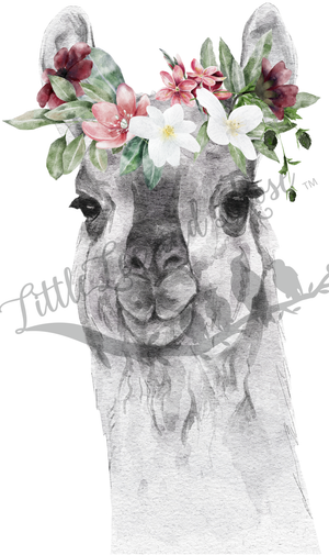 
            
                Load image into Gallery viewer, Llama with Headress Clear Waterslide
            
        