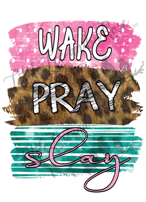 Wake, Pray, Slay Clear Waterslide